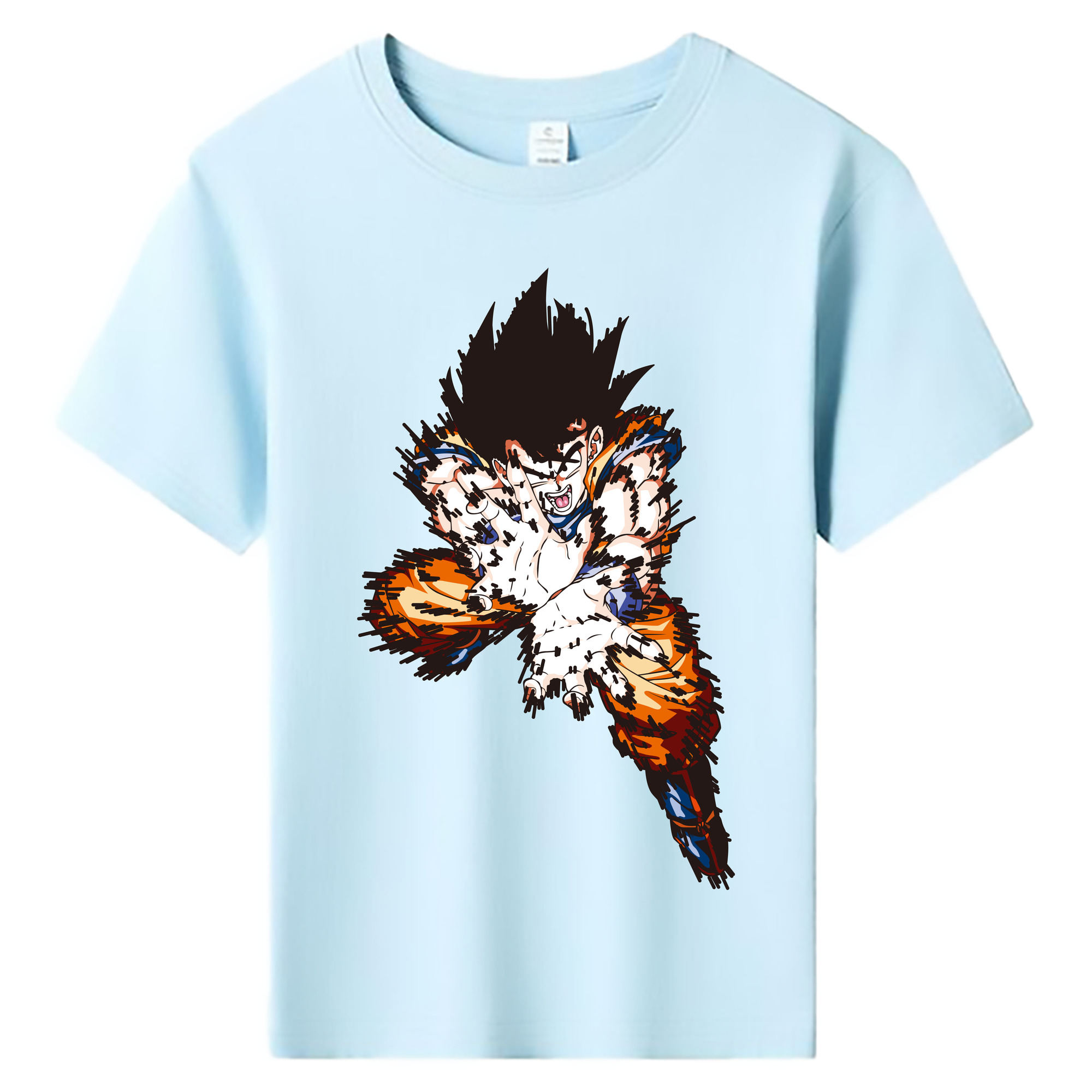 （画像用） ドラゴンボール 孫悟空（そん ごくう）Son Goku カカロット DRAGON BALL Kakarotto 綿100％キッズTシャツ（フロントプリント）